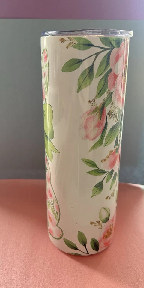 20 Oz. Pink Easter Tumbler.