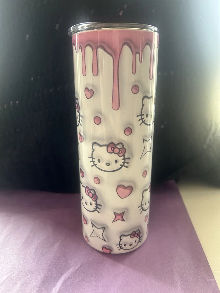 20 Oz Hello Kitty Tumbler (slightly Flawed)