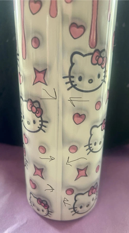 20 Oz Hello Kitty Tumbler (slightly Flawed)